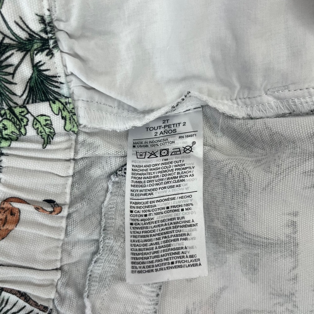 2T Janie and Jack Tropical Shorts - Picture 5 of 5